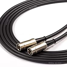 High quality silver plated Seetronic ST322 5 Pin Dins Durable & Flexible foxTWO cable Manufactured with a 2% silver solder