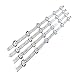 MEILUGANG 4 pièces LED Bande de rétroéclairage adapté for LG 49 '' TV 6916L-2862A 6916L-2863A V17 49 R1 + L1 Art3 49UJ670V-ZD 49UJ651V LC490DGG (FK) (MD) LED Bande de rétroéclairage