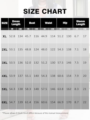 Image of SUZONANA Plus Size Denim Print Maxi Dresses for Women Casual V Neck Short Sleeve with Pockets Soft Jean Look Dress XL-6XL