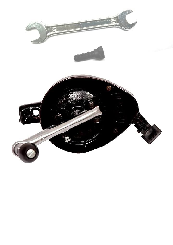 Sewing Machine Hand Crank Handle, Complete Set with Fitting Tool and Screw-image-19