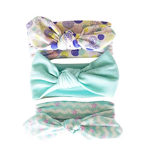 Bllatta Diademas de Bautizo Cintas de pelo para bebe Cabello con las...