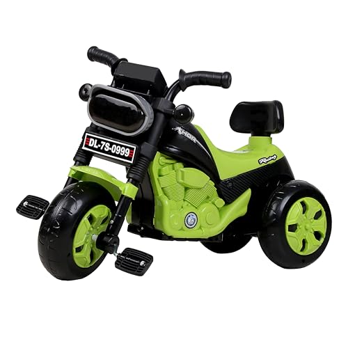 Image of Delhi Retailer Tricycle with Light & Music /Baby Trike /Age Group 2 Year to 5years (Red) (Green)