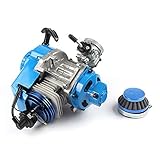 El motor de 2 tiempos 49cc se fabrica profesionalmente, con una buena resistencia al calor y una alta resistencia al impacto, estabilidad, confiabilidad y larga vida útil.