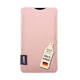 SCHÜTZE DEIN SMARTPHONE- Hergestellt aus strapazierfähigem natürlichem Merino Wollfilz, schützt die Handy Hülle dein iPhone vor Kratzern, Flecken, Verschütten, Hitze und Abrieb.