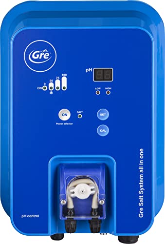Pool-Dosieranlage Gre SCGPHP60 mit Salzchlorator und pH-Steuerung