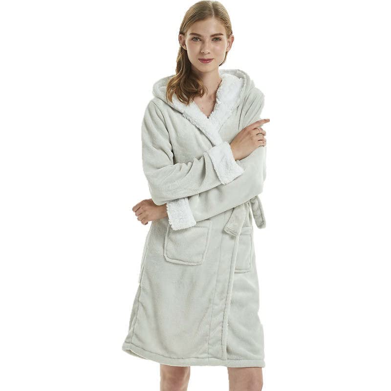 Peignoir léger à capuche mixte style animal robe de chambre homewear confortable