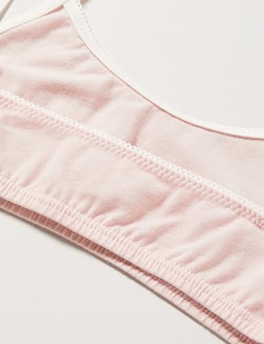 Petit Bateau Girls' Floral Patterned Cotton and Elastane Bralettes - 2-Pack Sizes 12-14 Years4