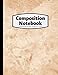 Composition Notebook: Marble Composition | 100 Pages | Premium Wide Ruled | 8.5x11 Inches | Beige Marble