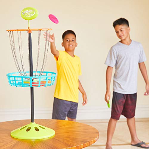 Wham-O Mini Frisbee Golf Disc Indoor And Outdoor Toy Set, White, 12 Inch High (21577) #TOP4