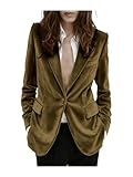 【Diseño Detallado】chaqueta de mujer para negocios profesionales, mangas largas, de un solo pecho, líneas decorativas en la cintura, frente abierto, dos bolsillos laterales