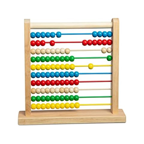 Abaco de madera Melissa & Doug para aprender a contar Cover