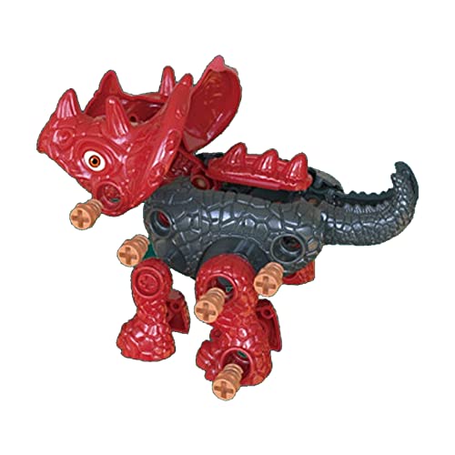 Colorido Dinossauro Puzzle Brinquedos Conjunto Conjunto Decorativo Blocos de Construção Brinquedo Pa