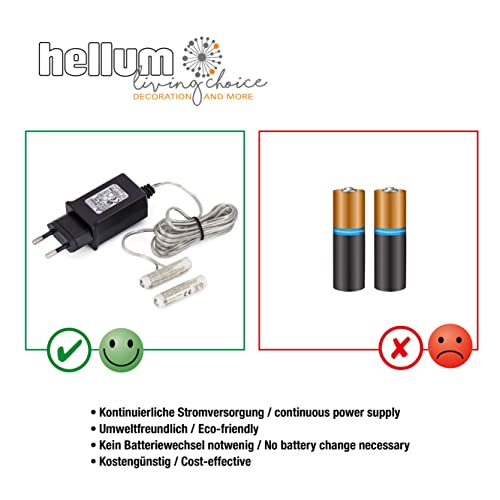 Hellum Adattatore per batteria, 3 V, ricambio per