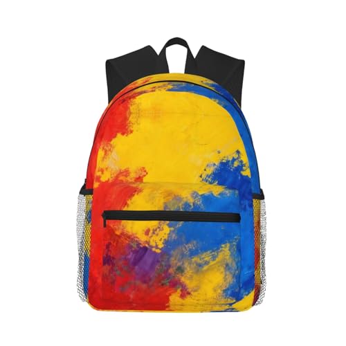 Sac à dos léger avec bretelles confortables motif graffiti