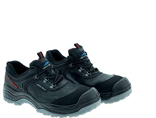 Aboutblu 2014819LA S3 SRC, New Salor, zapato de seguridad impermeable para hombre, negro, piel,...
