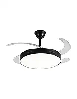 Ventilador de Teto Plafon LED Opus Air Lite Retrátil com Controle Remoto – 60 W, 3 Temperaturas de Luz (3000 K / 4000 K / 6500 K), Bivolt, Silencioso