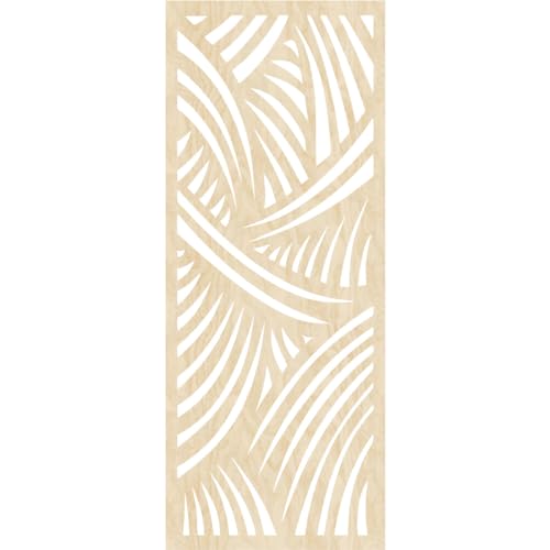 Image of Chester Decorative Pierced Fretwork Wood Wall Panels, 11 3 /8 inchW x 29 3 /8 inchH x 1 /4 inchT, Birch