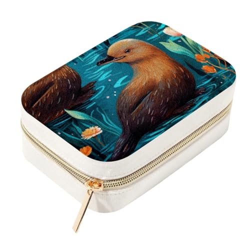Boîte à bijoux velours ornithorynque, cadeau idéal pour femme - 2