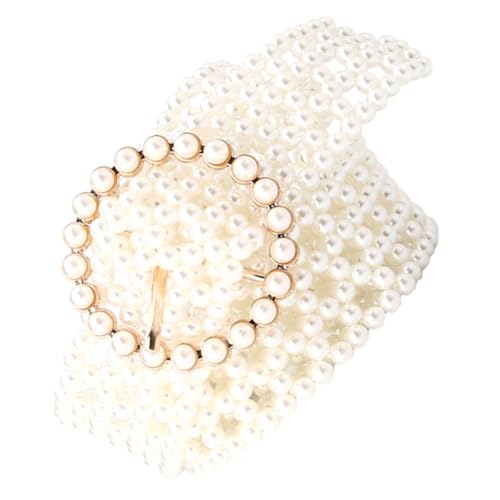 VALICLUD 1 Pc cinturón cinturilla para dama joyas Colgante Rosario collares cinturon mujer cinturones de mujer cinturones mujer cinturilla de perlas cintura elástica perlas de imitación