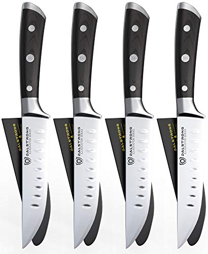 DALSTRONG Steak Knives - Gladiator Series - Forged German ThyssenKrupp HC Steel