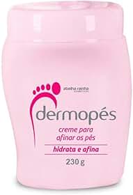 Creme Para Afinar Os Pés Hidrata e Afina Dermopés Abelha Rainha 230g