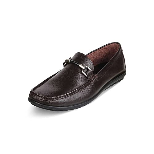 Image of tresmode Casual Leather Loafer for Men