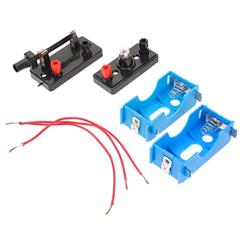 PERSELOSO Kit De para Experimentos Eléctricos Bombillas Led Herramientas Educativas DIY