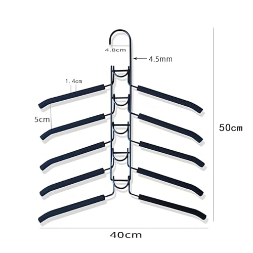 Cintres à vêtements multi-sections pour dressing ordonné et dressing sans plis