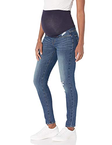 Image of Levi Strauss Signature Gold Women's Maternity Baby Bump Skinny Jeans - Discontinued