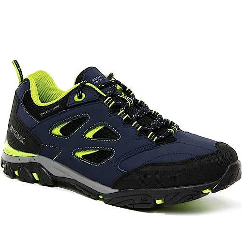 Childrens/Kids Holcombe Low Junior Hiking Boots (13 M US Little Kid) (Navy Blaze/Lime Punch)2
