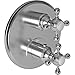1/2" Round Thermostatic Trim Plate with Handle - 3-1763TR - POLISHED CHROME - Victoria