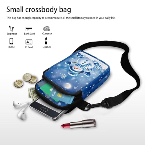 Image of Hawaiian Tribal Small Crossbody Bags for Women Cell Phone Bag Purse, Sea Turtle Zipper Sling Purses Shoulder Bag