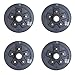 Southwest Wheel 2-Pack 3,500 lbs. Trailer Axle Self Adjusting Electric Brake Kit 5-4.5