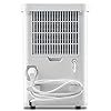 TROTEC Déshumidificateur d’air TTK 33 E – 14 L/24h pour pièces 15 m², hygrostat réglable 30-80%, LED, séchage du linge, minuterie 24h, bac 1,5 L, drainage continu, filtre lavable