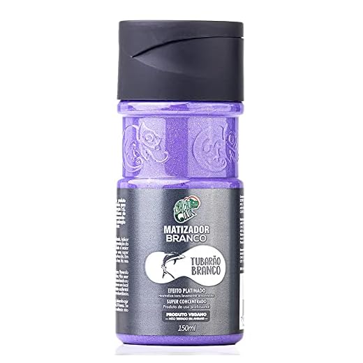Matizador Tubarão Branco 150ml - Kamaleão Color - Efeito Platinado