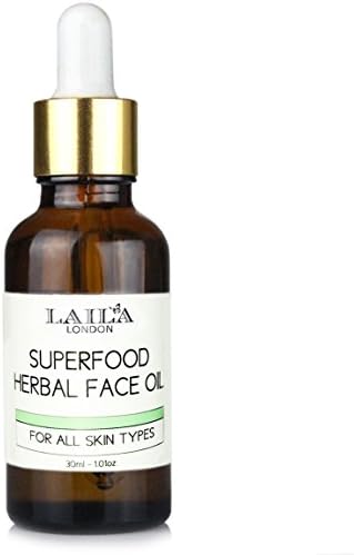 Super Food Herbal Facial Oil for Anti-Aging Ezcema, Psoriasis, Dry Skin 30ml Organic