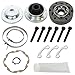 OCPTY Propeller Shaft CV Joint Kit Compatible with 2001-2010 for Jeep for Dodge for Mitsubishi Commander Grand Cherokee Dakota Durango Raider 5.7L 3.7L 6.1L 3.0L 3.9L 5.9L 2.5L 4.7L 932-303 Front