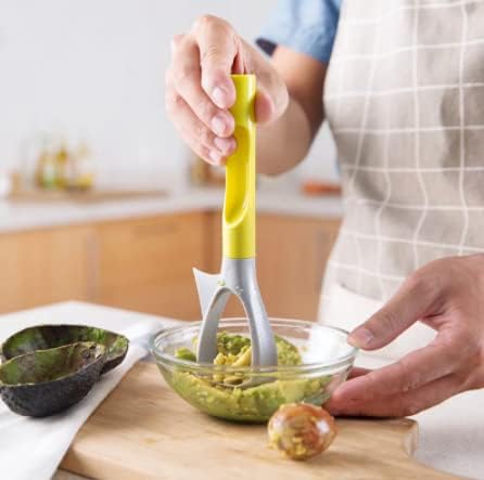 Miniatura 3 de Cortador de aguacate 5 en 1 Pera Apple Core Versátil Portátil Frutas y Verduras Gadget de Cocina