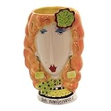 Appletree Design Lady Vase, 6-Inch Tall, Inscription High Maintenance