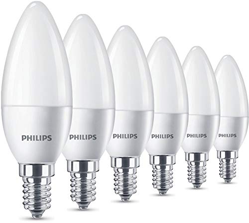 PHILIPS LED E14 Candle Light Bulbs, 4.9 W (40 W) - Warm White, Pack of 6 - Image 4