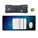 Produktbild XXL Mauspad Gaming, Tischunterlage Large Size, Rutschfeste Gummi Mousepad, Gaming und Office Mauspad für Laptop, Computer & PC - 900 x 400 mm