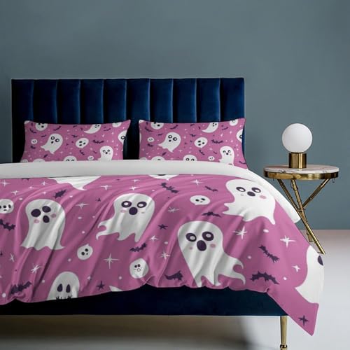 Ropa de cama infantil de animales rosas en microfibra transpirable para cama juvenil 8