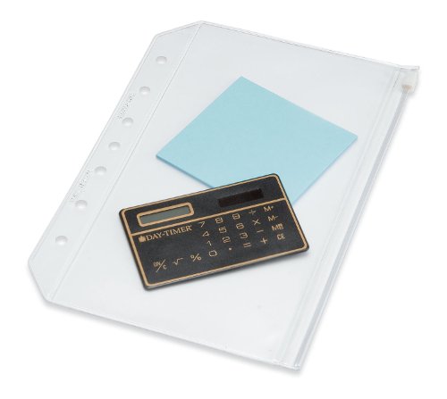 Day-Timer Day-Timer See-Though Vinyl Zipper Pouches (DTM87219) - Thumbnail 2