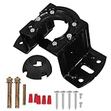 COHEALI Soporte de Montaje de Metal para Ventilador de Techo, Kit de Instalación con Gancho Resistente para Techos Inclinados, Accesorio para Ventiladores de Interior y Color Aleatorio