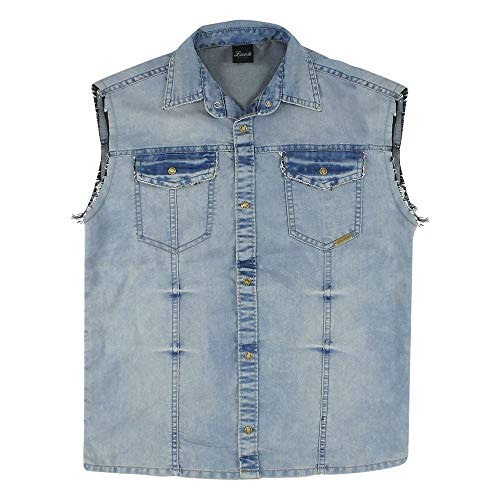 Camisa Look Jeans Colete Jeans - UNICA - 8