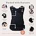 Beco Toddler Carrier (20-60 lbs) with Extra Wide Seat, 100% Cotton - Front-Carry & Backpack Style - Lightweight & Ergonomic Sling Carrier for Children from 18months - Metro Black