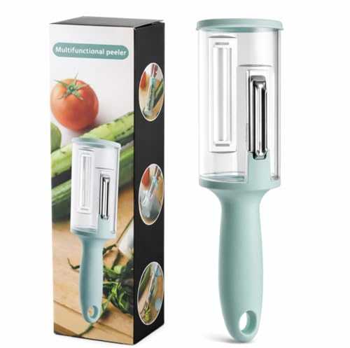 Vegetable & Fruit Peeler with Collection Container