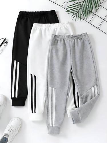 Image of Googo Gaaga Boys Trouser | Cotton Jogger Trousers Pack of 3