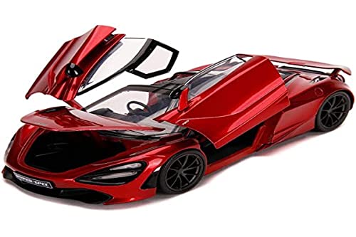 Carros De Juguete, Toy Hyperspec 1:24 McLaren 720S - Coche Fundido a presión, Color Rojo, Juguetes para niños y Adultos