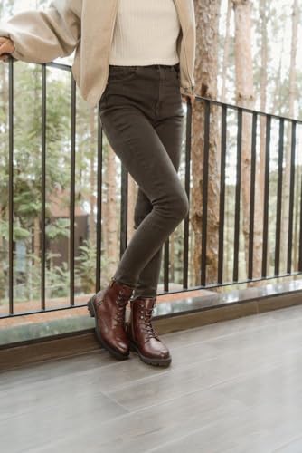 Remonte Damskie buty sznurowane D8656, brązowy, 39 EU